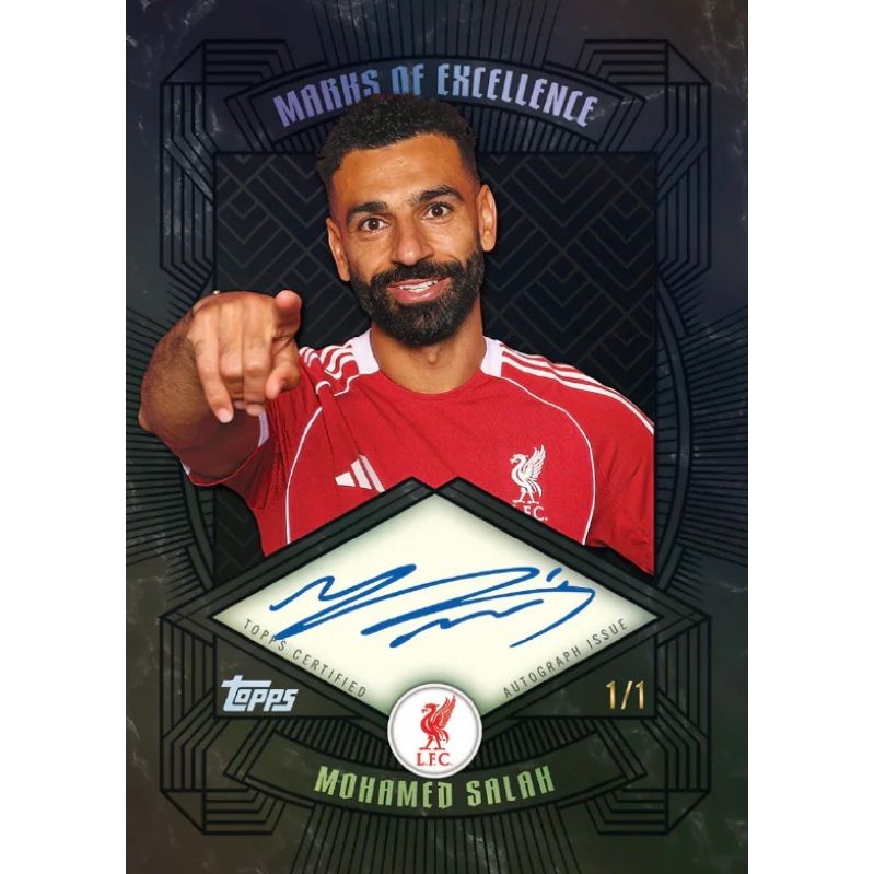 2025-26 Topps Focus Liverpool LFC Hobby Box