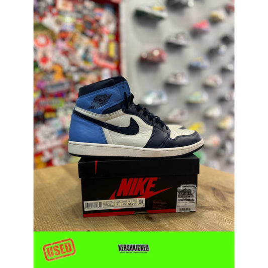 Jordan 1 Retro High Obsidian UK 10