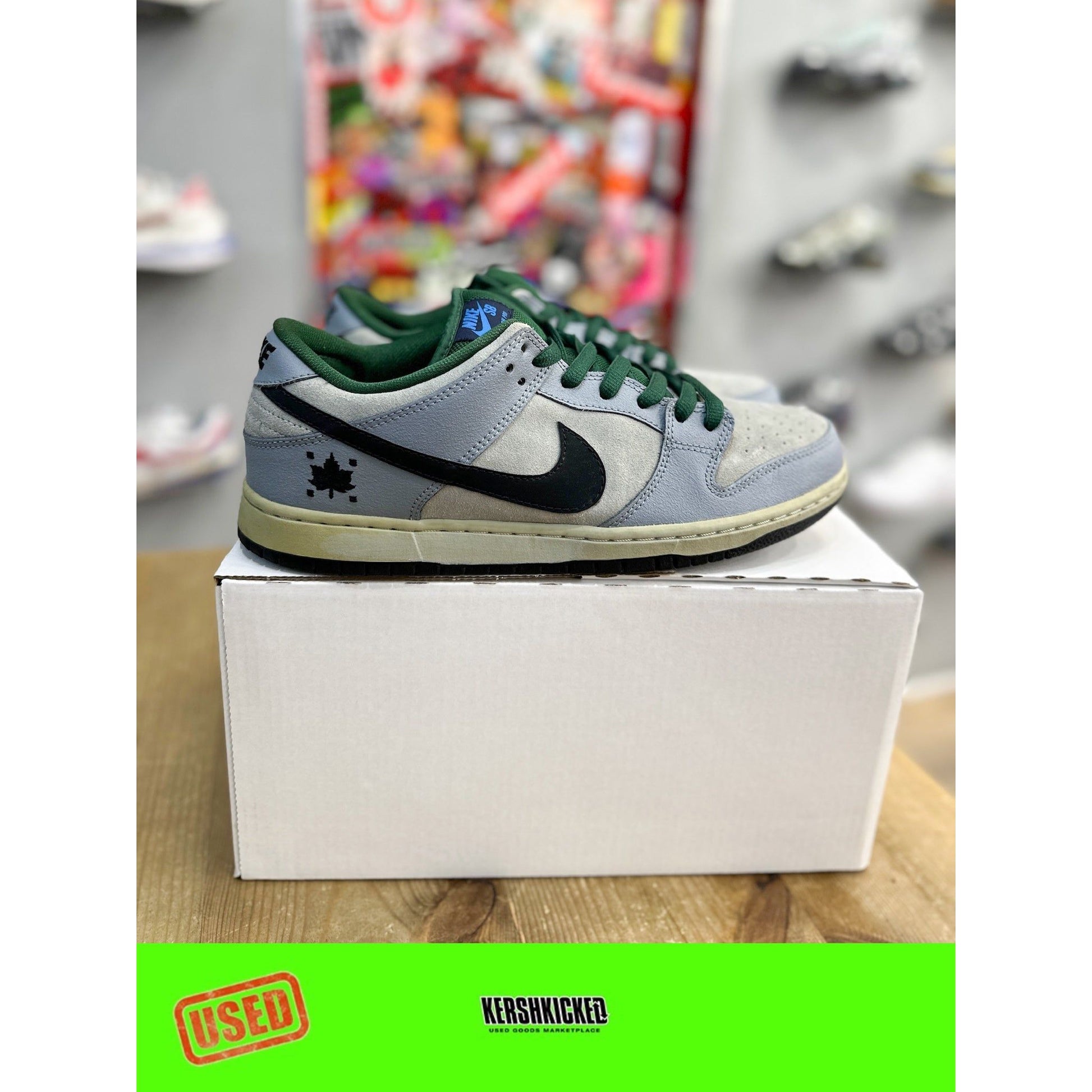 Nike SB Dunk Low Maple Leaf Central Park UK 10 by Nike in Shoes. Available at KershKicks for £300.00. A must-have for fans of Nike looking to elevate their style with this Kershkicked.