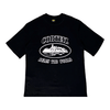 Corteiz Rules the World Tee Black White