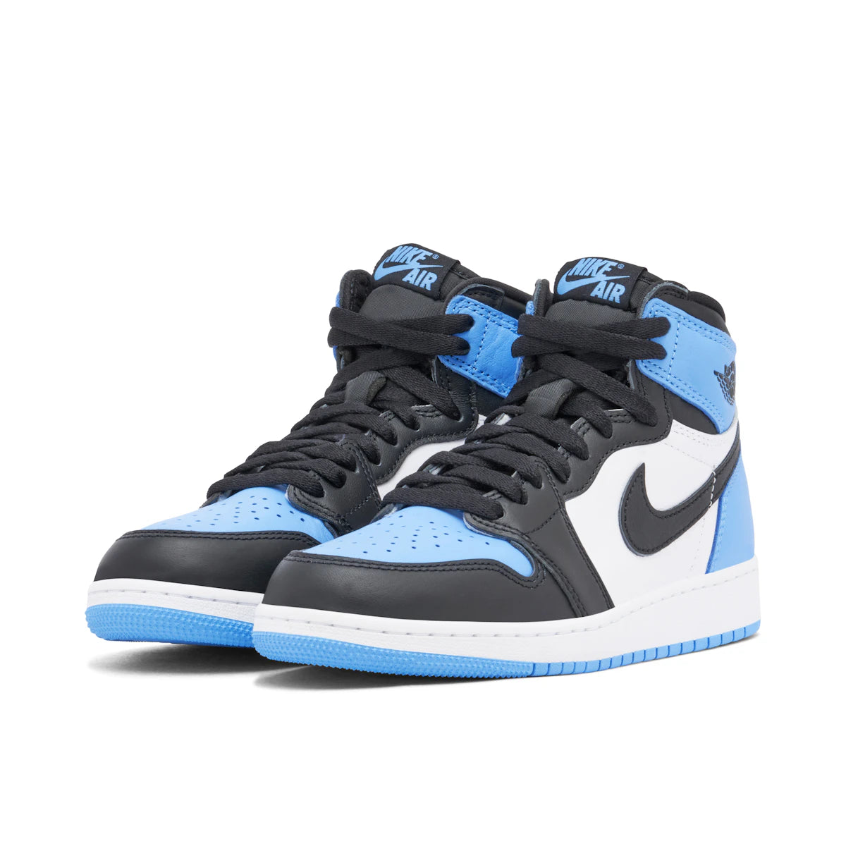 Jordan 1 Retro High OG UNC Toe by Jordan's in Shoes. Available at KershKicks for £211.50. A must-have for fans of Jordan's looking to elevate their style with this Shoes.