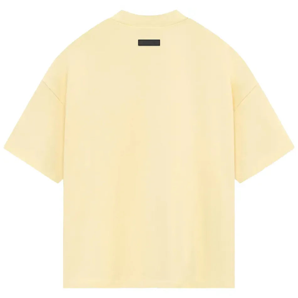 Fear of God Essentials Jersey Crewneck Tee Garden Yellow