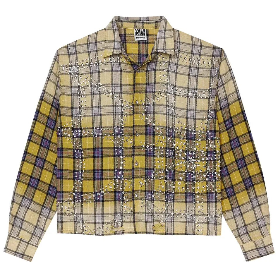 Vale Forever Lemonhead Flannel Yellow/Blue
