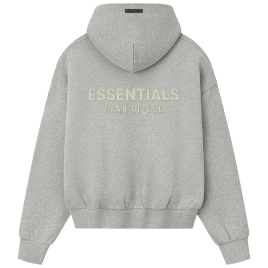 Fear of God Essentials Classic Hoodie 'Concrete Heather'
