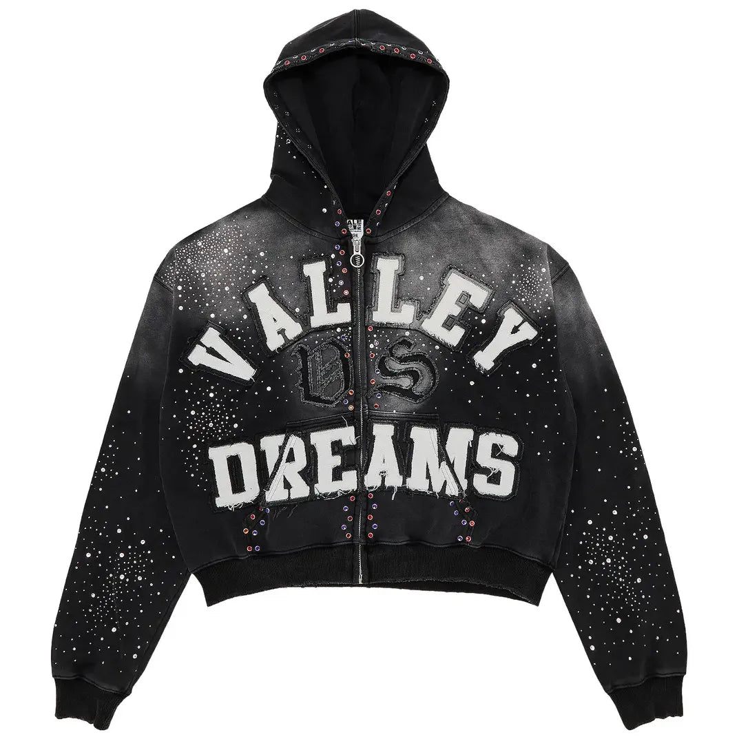 Vale Forever Classico Zip Up Black