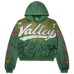 Vale Forever Inferno Zip Up Green