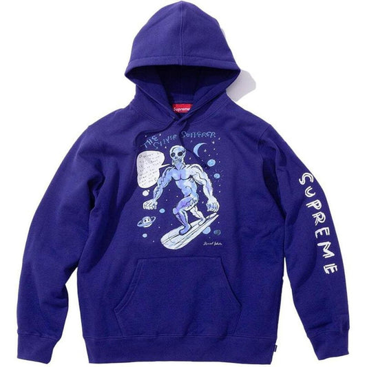 Supreme Daniel Johnston Hooded Sweatshirt Dark Royal