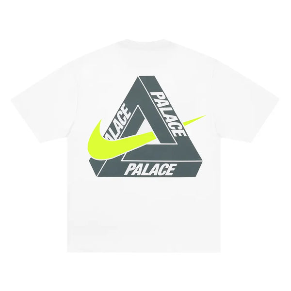 Palace x Nike Tri Swoosh T-Shirt 'White' | Palace | KershKicks