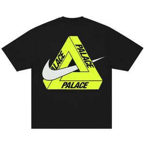Palace x Nike Tri Swoosh T-Shirt 'Black' | Palace | KershKicks