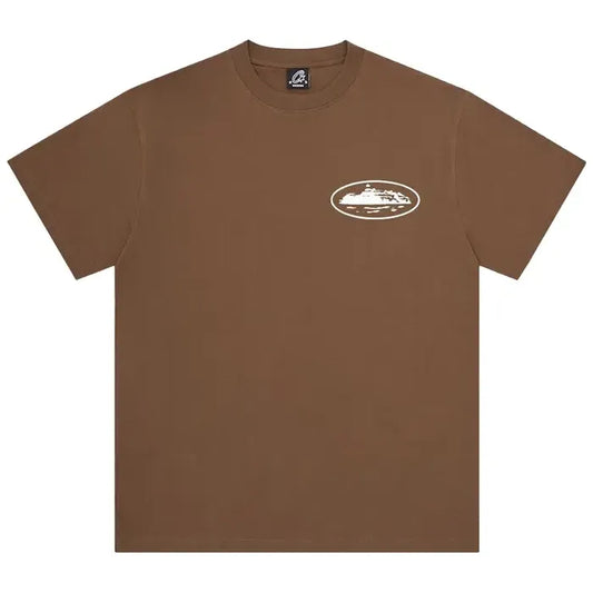 Corteiz OG Island T-shirt Brown