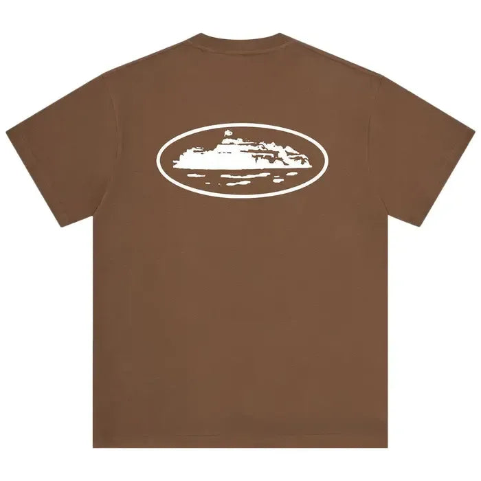 Corteiz OG Island T-shirt Brown