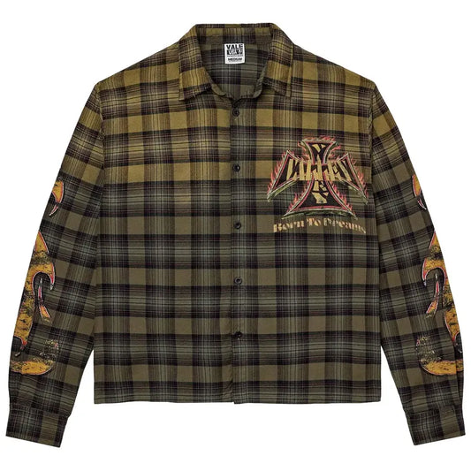 Vale Forever Reborn Flannel Green