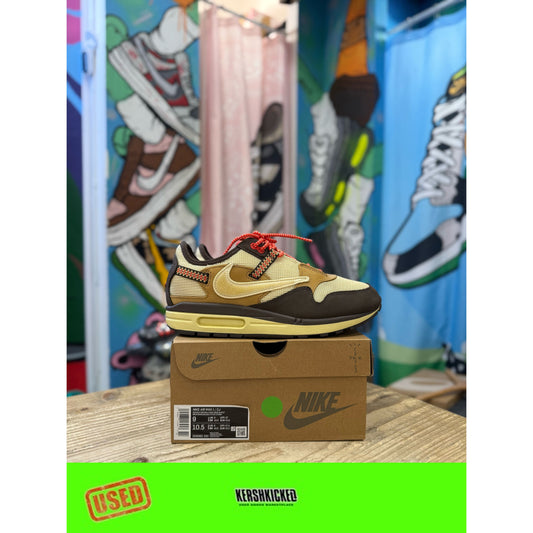 Nike Air Max 1 Travis Scott Baroque Brown UK 8