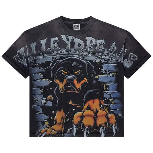 Vale Forever Rottweiler Big Tee Black