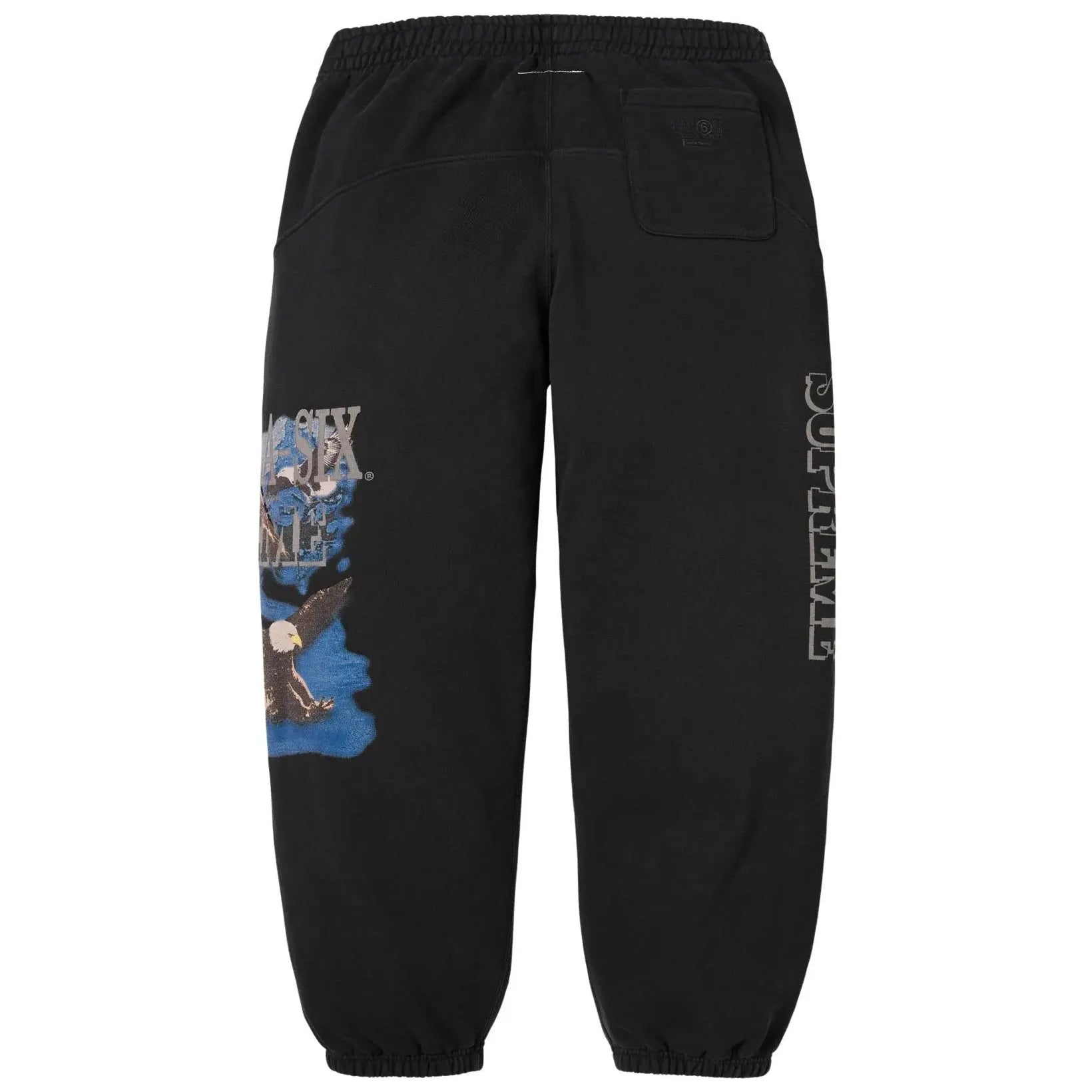 Supreme x MM6 Maison Margiela Eagle Sweatpant Black | Supreme