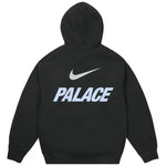 Palace Nike Font Swoosh Hoodie Black