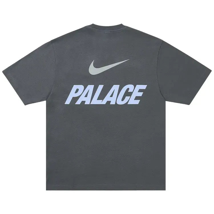 Palace Nike Font Swoosh Swoosh T-shirt Charcoal
