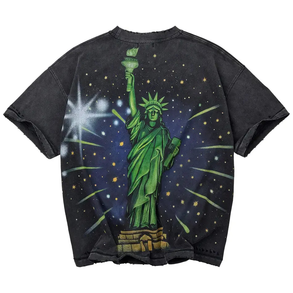 Vale Forever Skyline Bling Tee Black