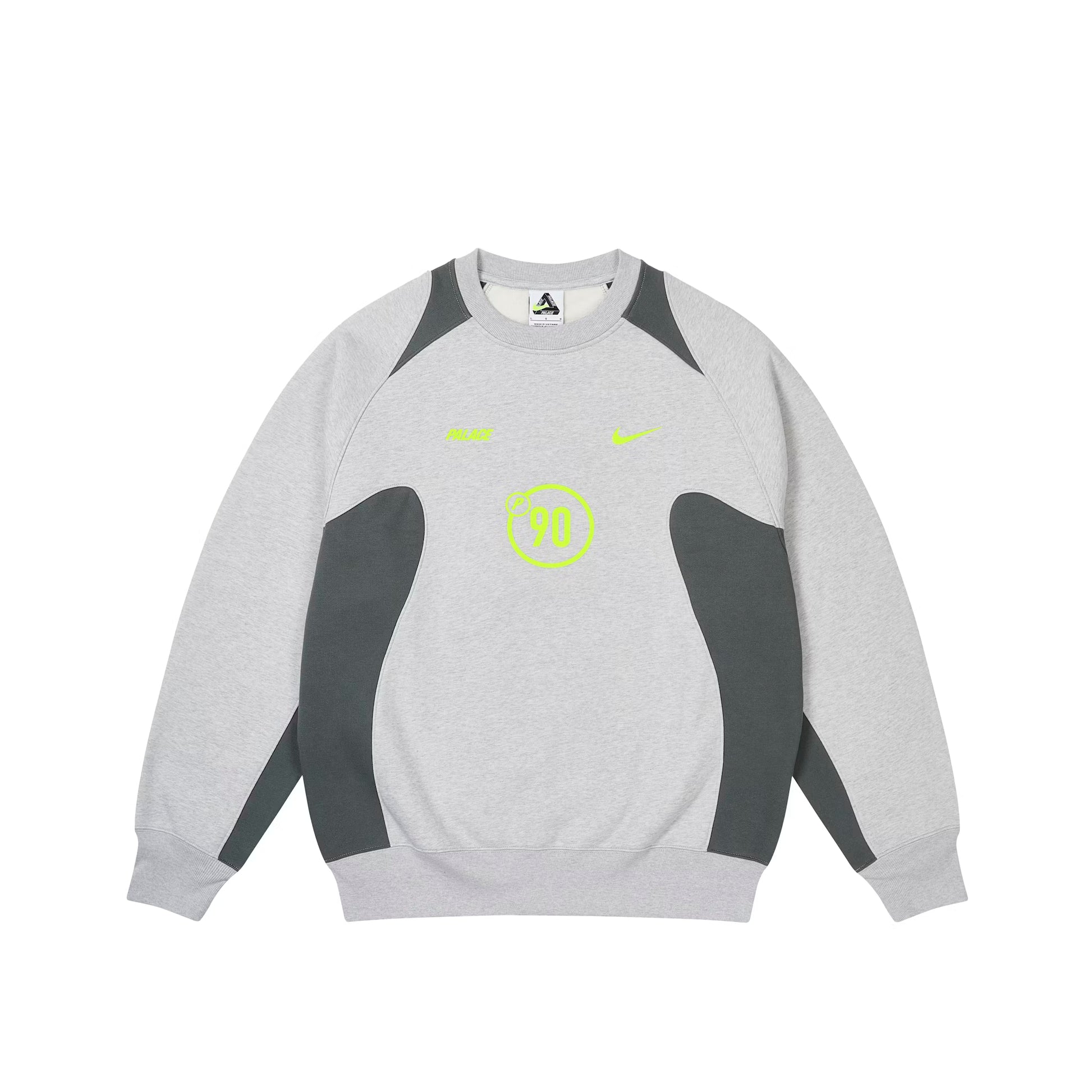 Palace x Nike Total P90 Crew Grey Marl | Palace | KershKicks Palace x Nike Total P90 Crew Grey Marl | Palace | KershKicks