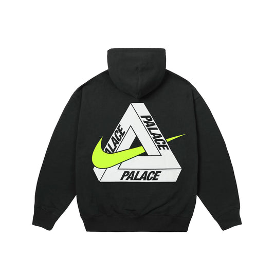 PALACE NIKE TRI SWOOSH HOOD BLACK