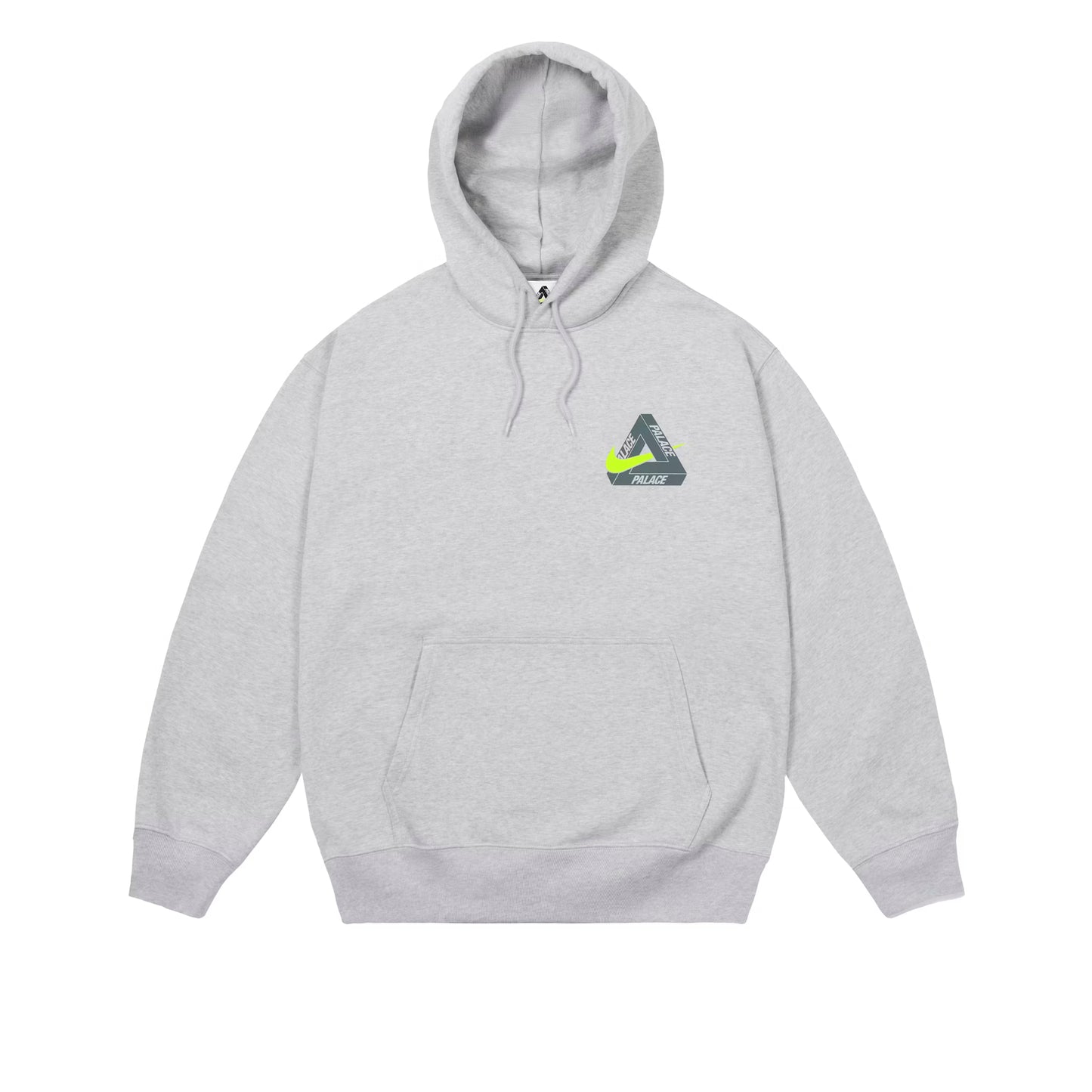 Palace x Nike Tri Swoosh Hood Grey Marl