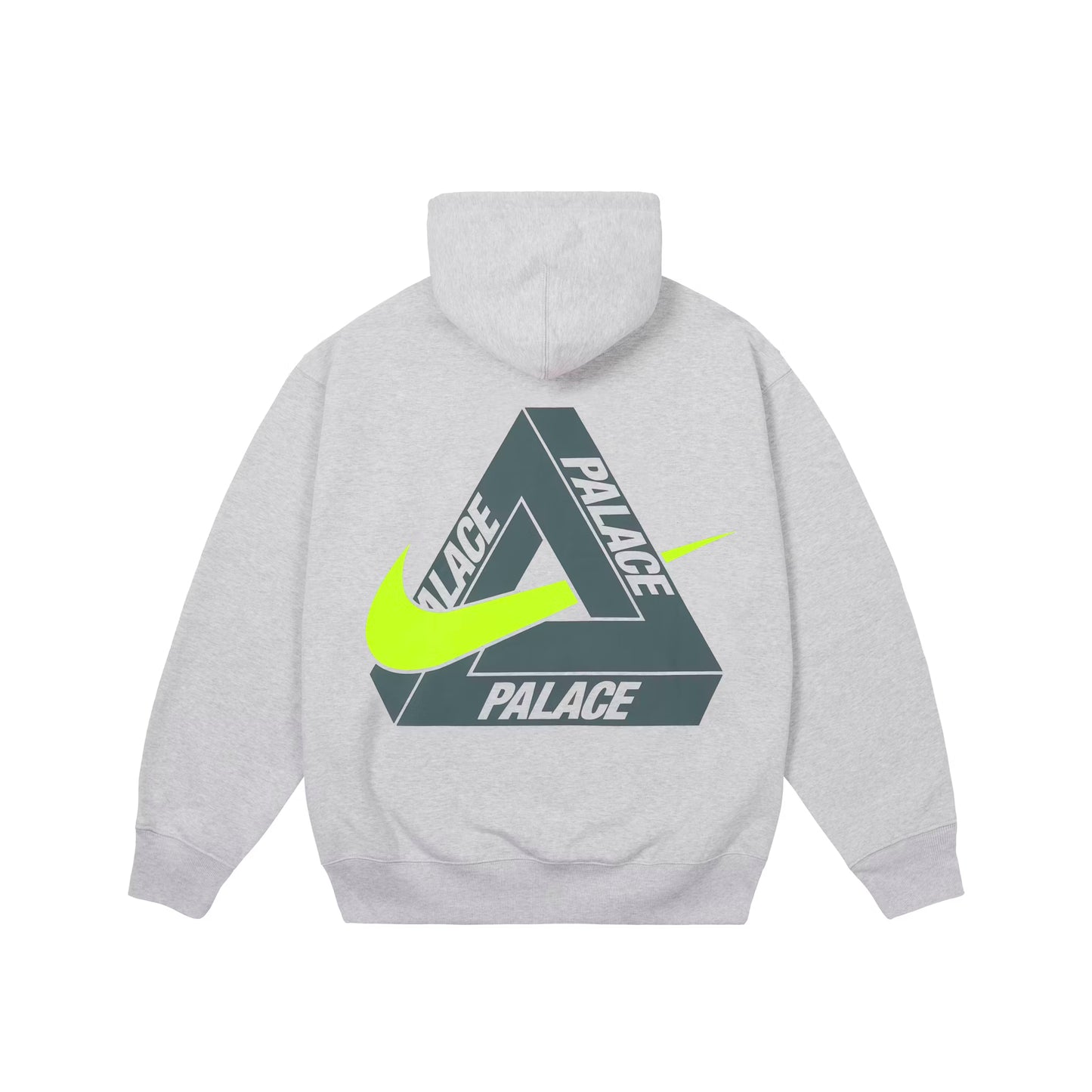 Palace x Nike Tri Swoosh Hood Grey Marl