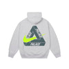 Palace x Nike Tri Swoosh Hood Grey Marl | Palace | KershKicks