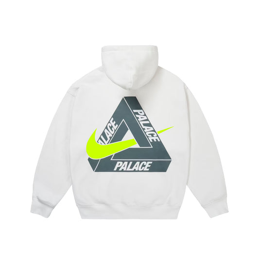 PALACE NIKE TRI SWOOSH HOOD WHITE