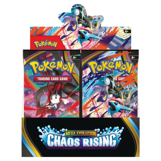 2026 Pokémon Mega Evolution Chaos Rising Booster Box