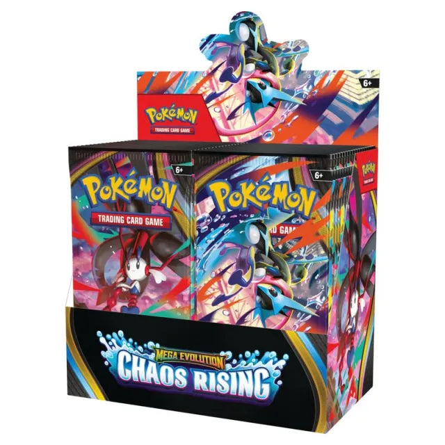 2026 Pokémon Mega Evolution Chaos Rising Booster Box