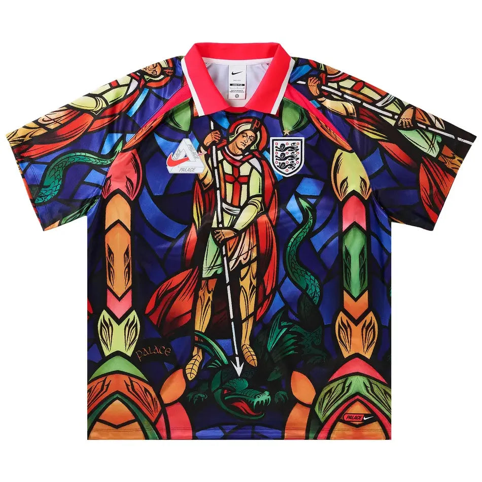 Palace x Nike England Dri-FIT Football Jersey Bright Crimson