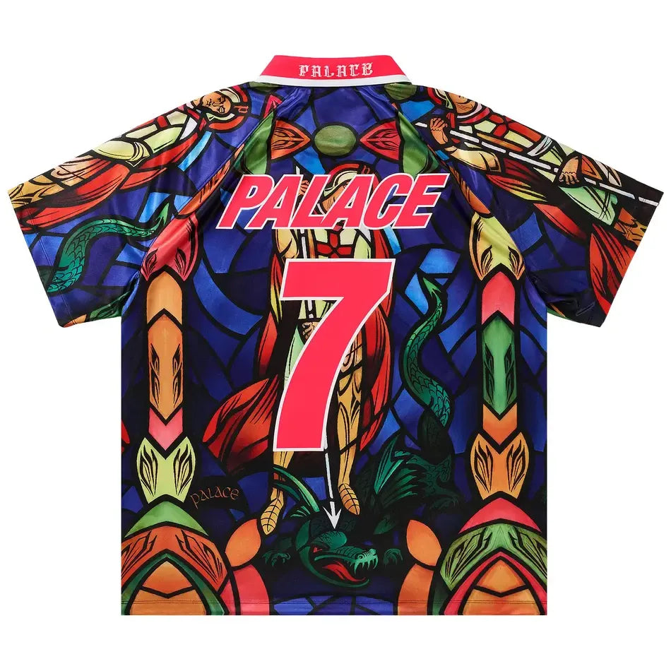 Palace x Nike England Dri-FIT Football Jersey Bright Crimson