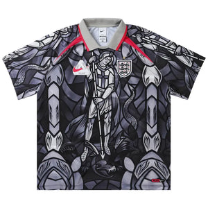 Palace x Nike England Dri-FIT Football Jersey Pewter Grey/Bright