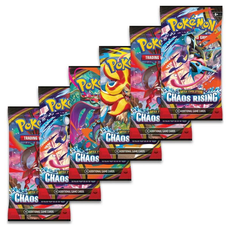 2026 Pokémon Mega Evolution Chaos Rising Booster Bundle