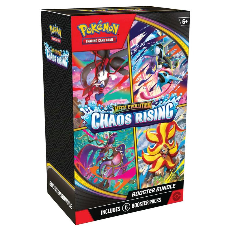 2026 Pokémon Mega Evolution Chaos Rising Booster Bundle