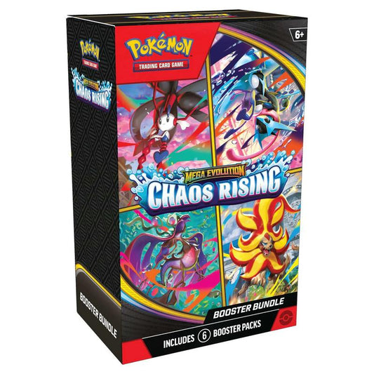 2026 Pokémon Mega Evolution Chaos Rising Booster Bundle