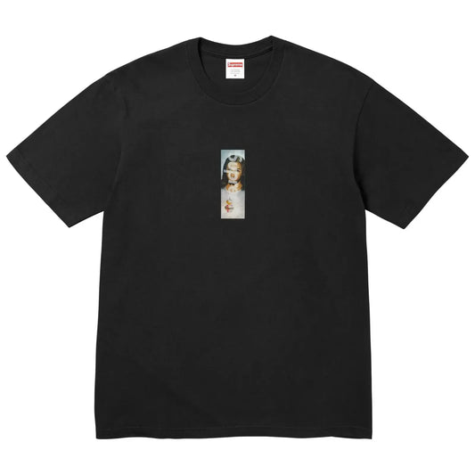 Supreme Prayer Card Box Logo Tee Black