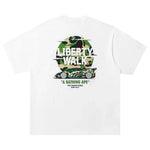 BAPE x Liberty Walk ABC Camo Logo Relaxed Fit Tee White