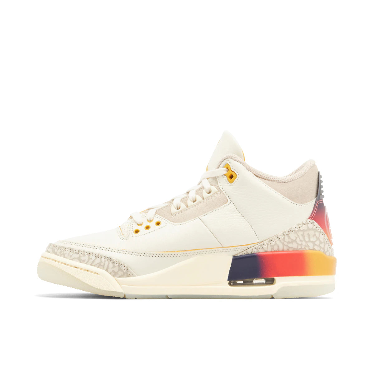 Jordan 3 J Balvin Medellin Sunset by Jordan's in Shoes. Available at KershKicks for £400.00. A must-have for fans of Jordan's looking to elevate their style with this Shoes.