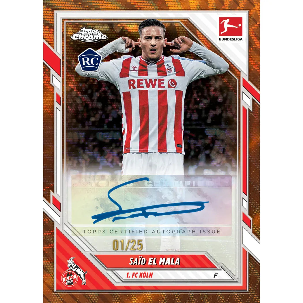 Topps Chrome Bundesliga 2025/26 - Value Box Sealed
