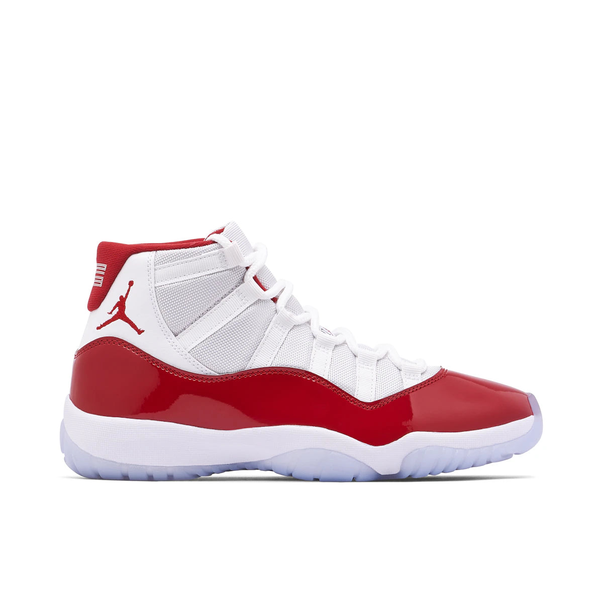 Jordan 11 Retro Cherry (2022) by Jordan's in Shoes. Available at KershKicks for £225.00. A must-have for fans of Jordan's looking to elevate their style with this Shoes.