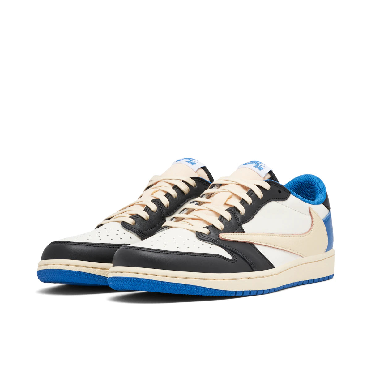 Jordan 1 Low fragment design x Travis Scott by Jordan's in Shoes. Available at KershKicks for £1600.00. A must-have for fans of Jordan's looking to elevate their style with this Shoes.
