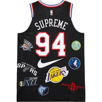 Supreme Nike/NBA Teams Authentic Jersey Black