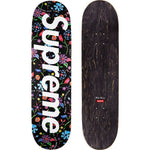 Supreme Airbrushed Floral Skateboard Black