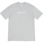 Supreme Shop Tee Heather Grey