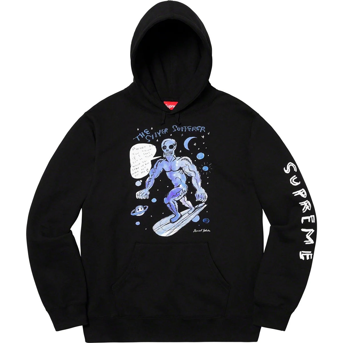 Supreme Daniel Johnston Hooded Sweatshirt Black