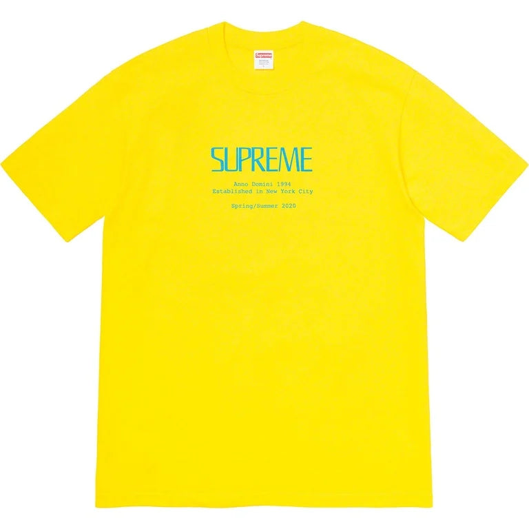 Supreme Anno Domini Tee Yellow