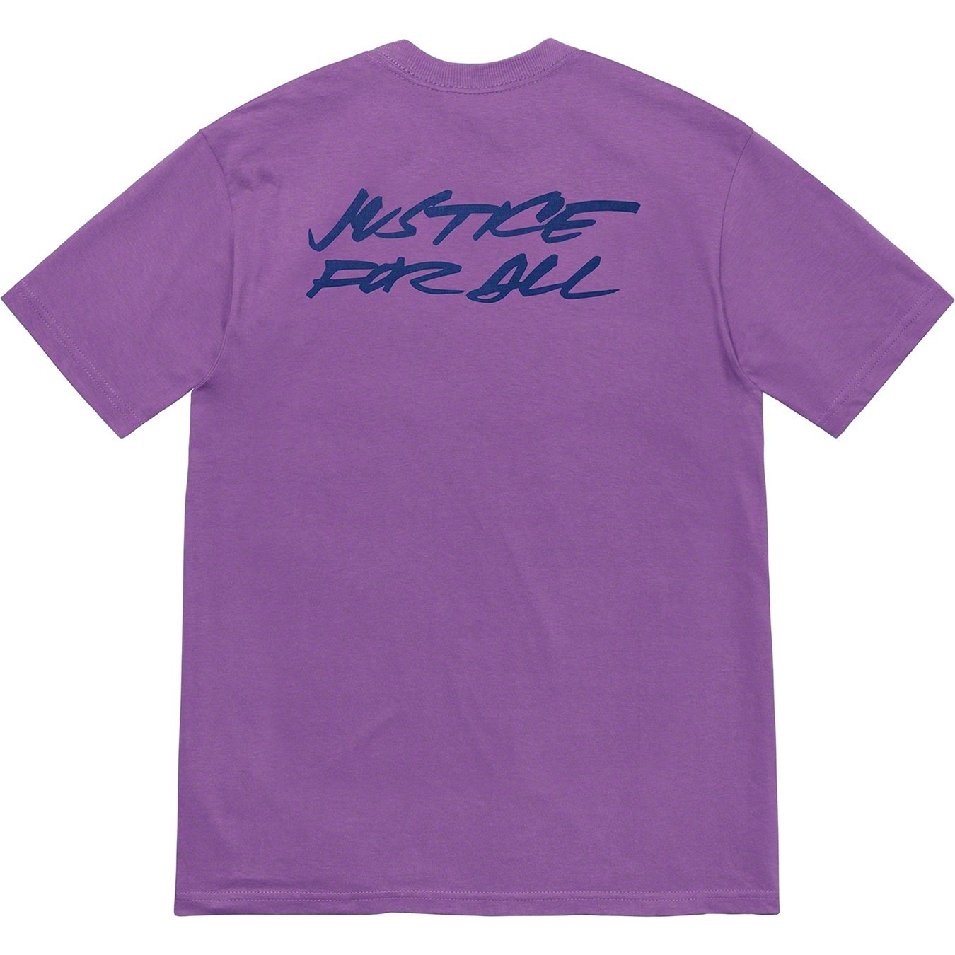 Supreme Futura Logo Tee Purple