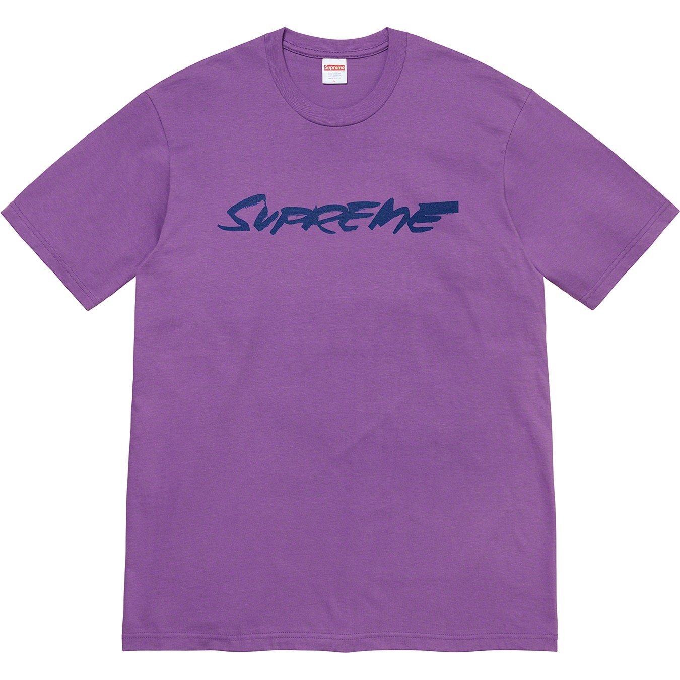 Supreme Futura Logo Tee Purple