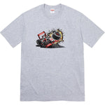 Supreme Crash Tee Heather Grey
